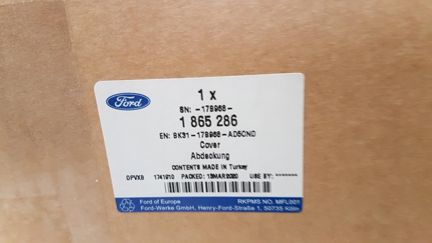 Original FORD Transit 2014 > Kühlergitter Schwarz Metallic 1865286