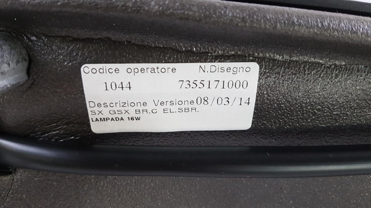 Original OE Peugeot Außenspiegel 8154NW