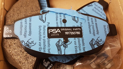 Original CITROEN C4 Cactus Bremsbeläge Satz Vorne 1617293780