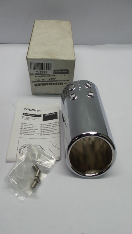 Original NISSAN Juke F15 1.5dci K9K Auspuffblende chrom KE7911K001