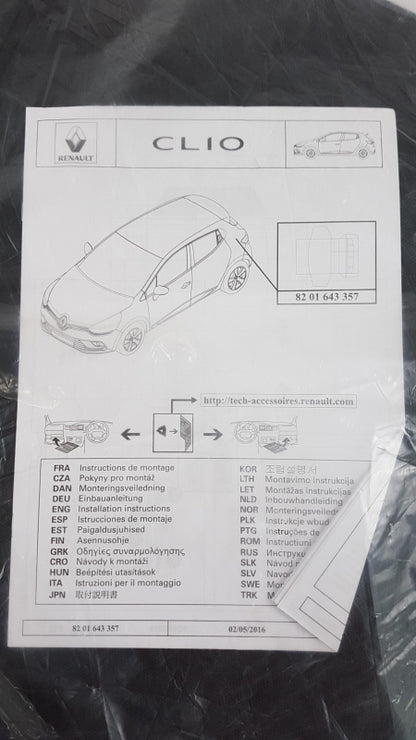 Original OE RENAULT Kofferraummatte 8201643357