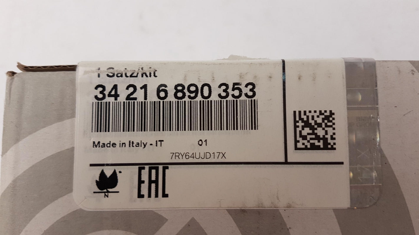 Original BMW 5er G30 G31 X3 G01 X4 Bremsbeläge hinten 34216890353