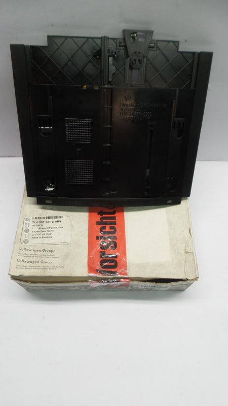 Original VW Touareg Aschenbecher + Zigarettenanzünder satinschwarz 7L6857961D9B9
