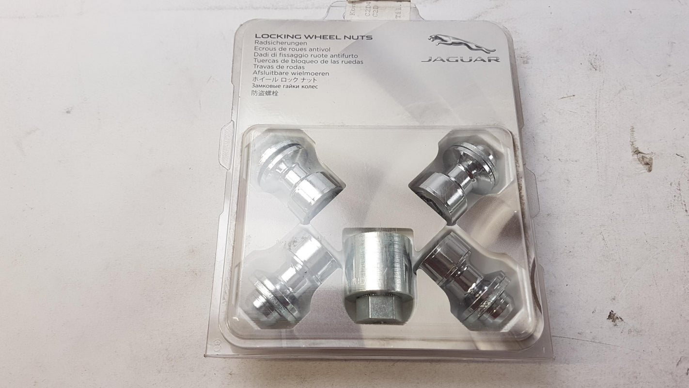 Original OE JAGUAR Radmutter Satz C2D42934