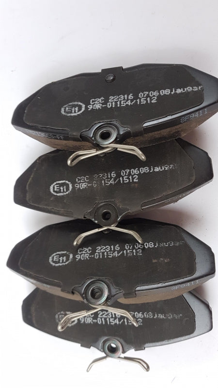 Original JAGUAR XJ X350 03-09 Bremsbeläge Bremsklötze hinten C2C22316