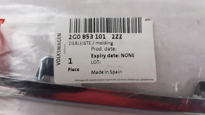 Original OE Volkswagen Stoßstangen Zierleiste 2G08531012ZZ
