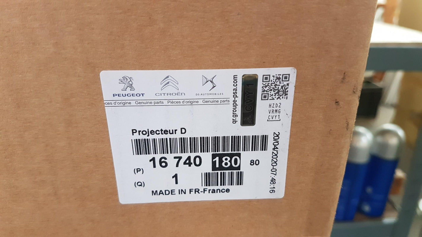 Original PEUGEOT 5008 II 3008 II Hauptscheinwerfer Vorne Rechts 1674018080