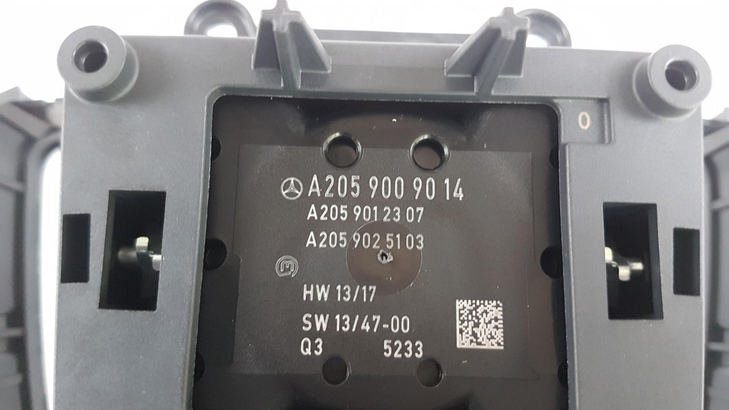 Original MERCEDES-BENZ W205 S205 Navigation Schaltereinheit A2059009014