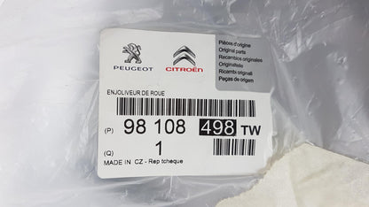 Original OE Peugeot Radkappe 98108498TW