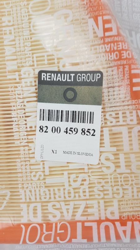 Original RENAULT Clio II Motor Luftfiltereinsatz 8200459852