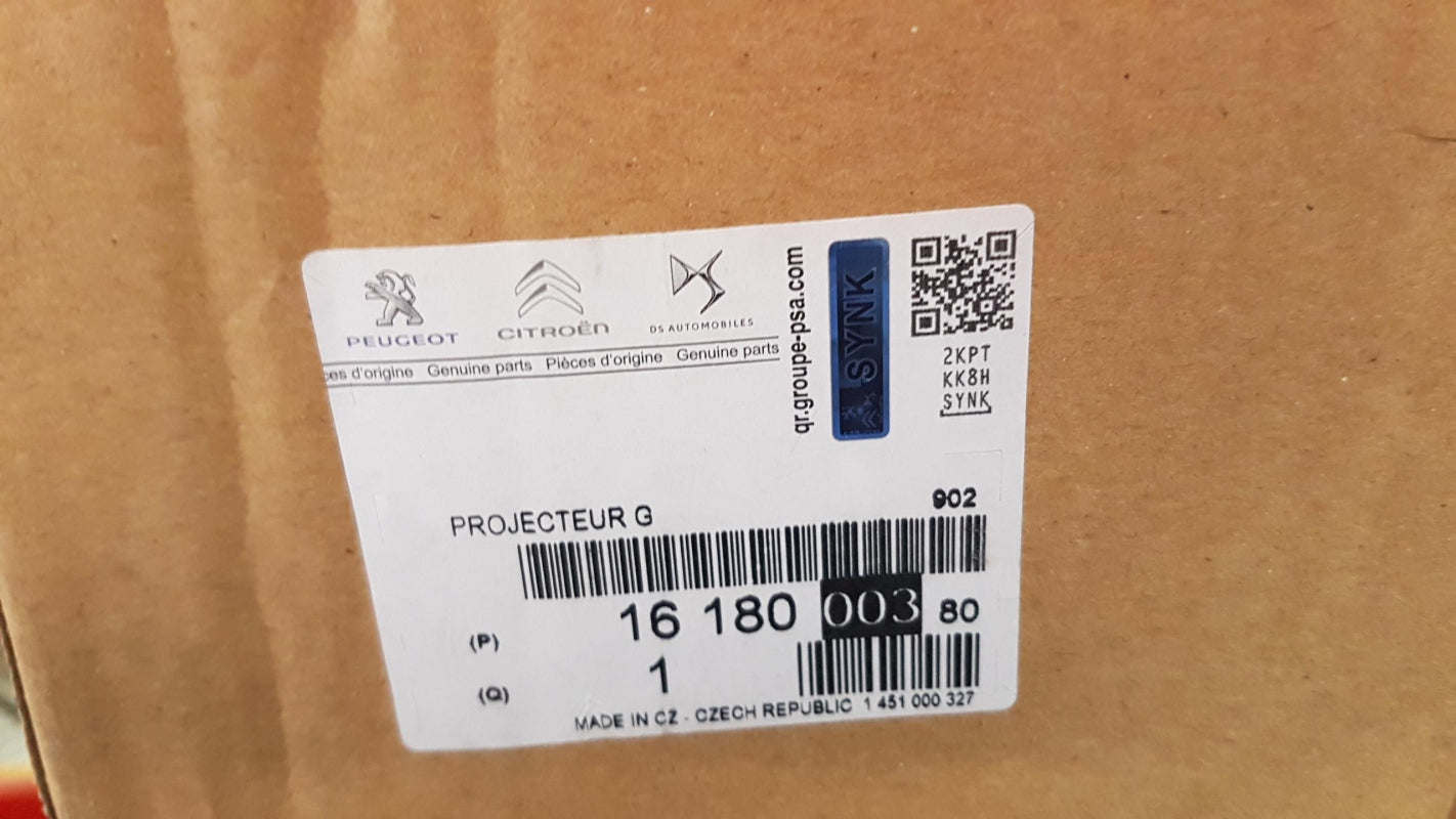 Original PEUGEOT 308 II 308 SW II Scheinwerfer Links 1618000380