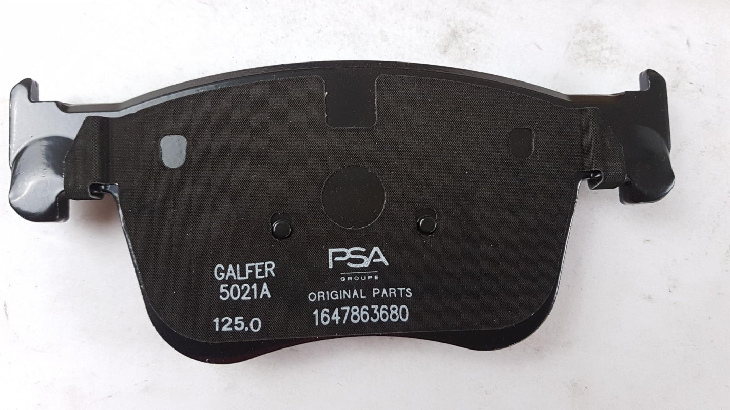 Original PEUGEOT 308 2013> CITROEN C4 Picasso 2013> Bremsbeläge Vorne 1647863680