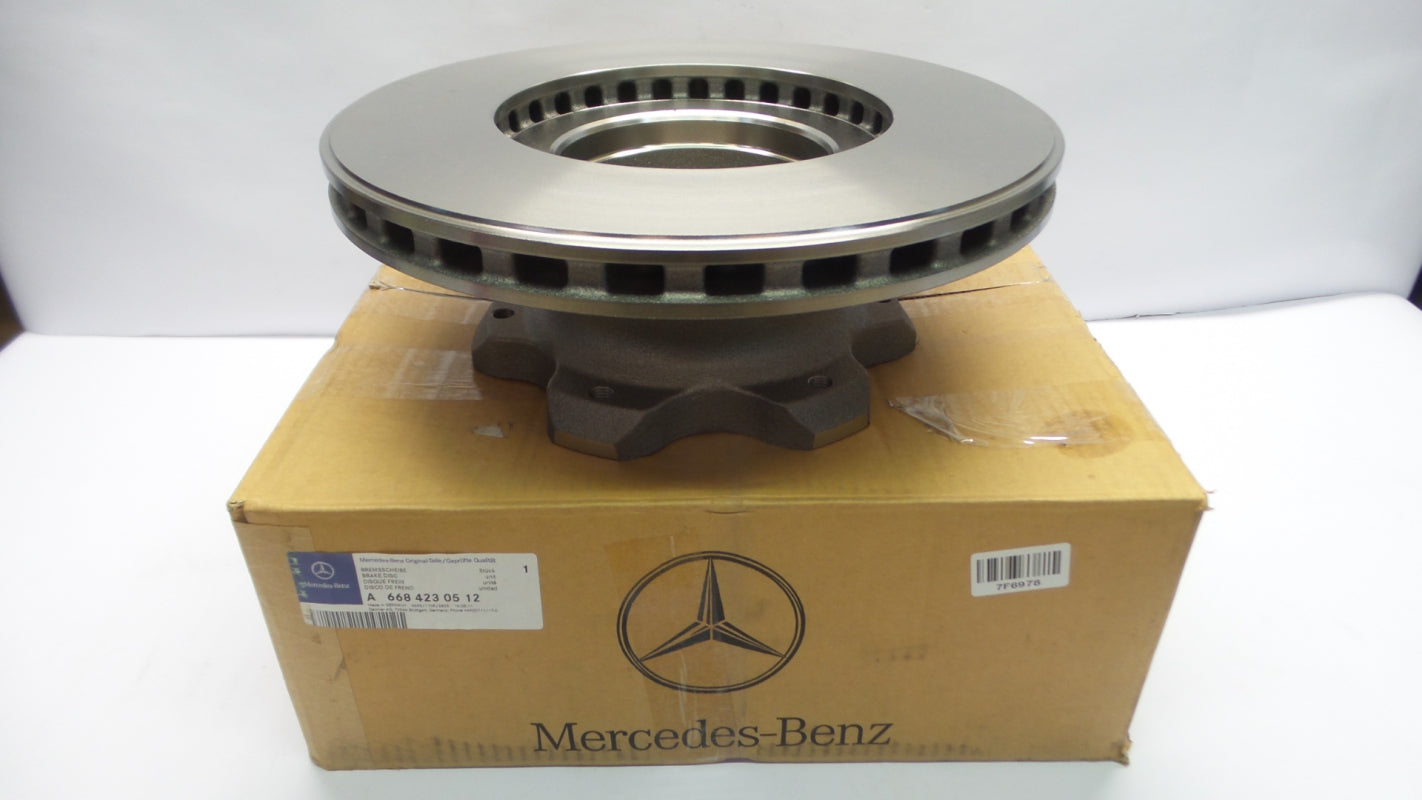 Original MERCEDES-BENZ Vario 612-815 Bremsscheibe (1 stück) hinten A6684230512
