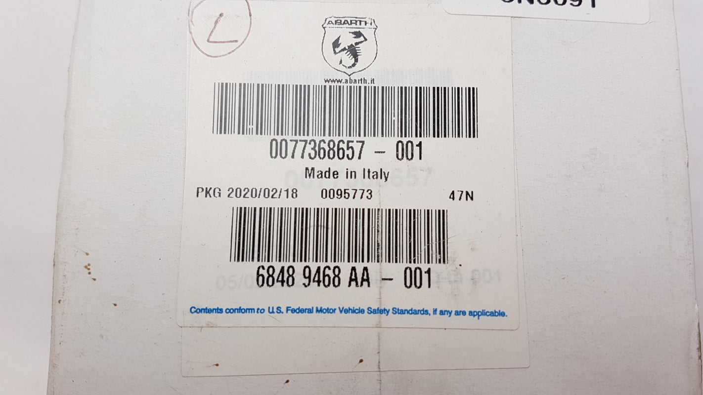 Original OE FIAT Bremsbeläge 77368657