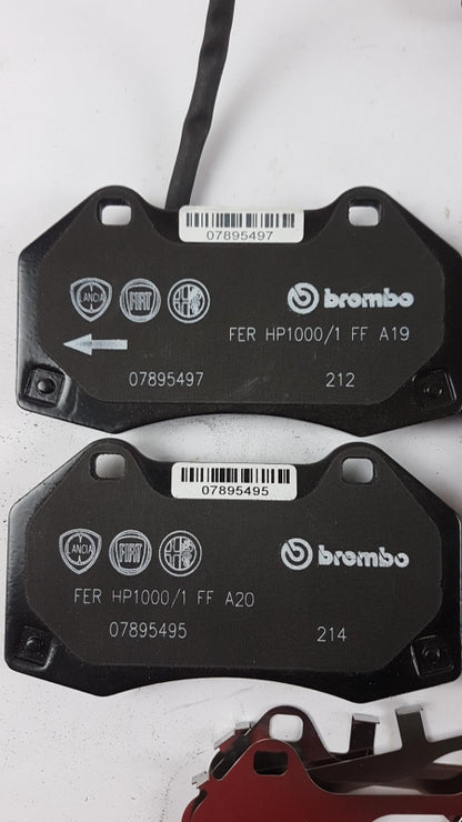 Original OE FIAT Bremsbeläge 77368657