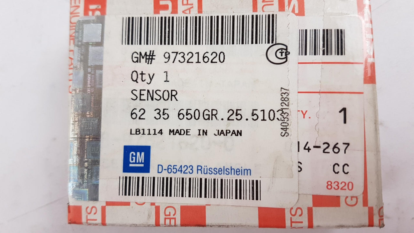 Original OPEL Astra-H/J Corsa-C/D Vectra-C 1.7CDTi Kurbelwellensensor 97321620