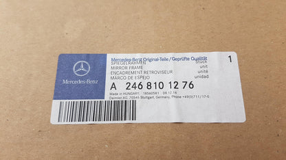 Original OE MERCEDES-BENZ Außenspiegel Rahmen A2468101276