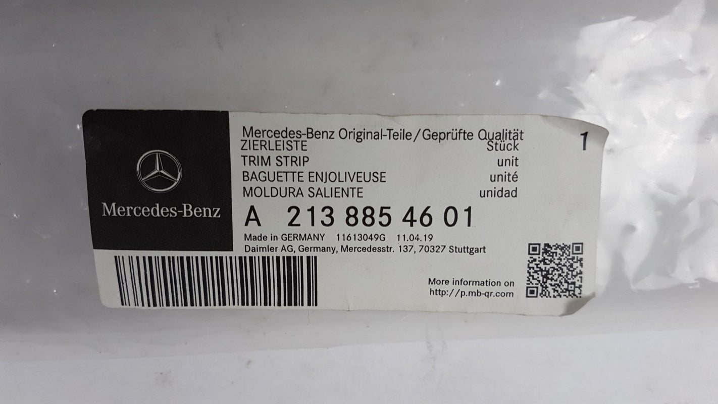 Original OE MERCEDES-BENZ Stoßstangen Zierleiste A2138854601