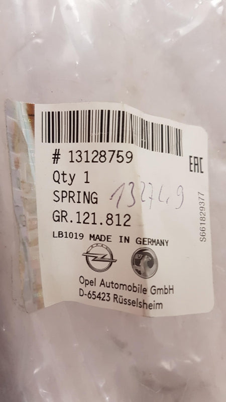Original OPEL Zafira-B Heckklappe Gasfeder 13128759