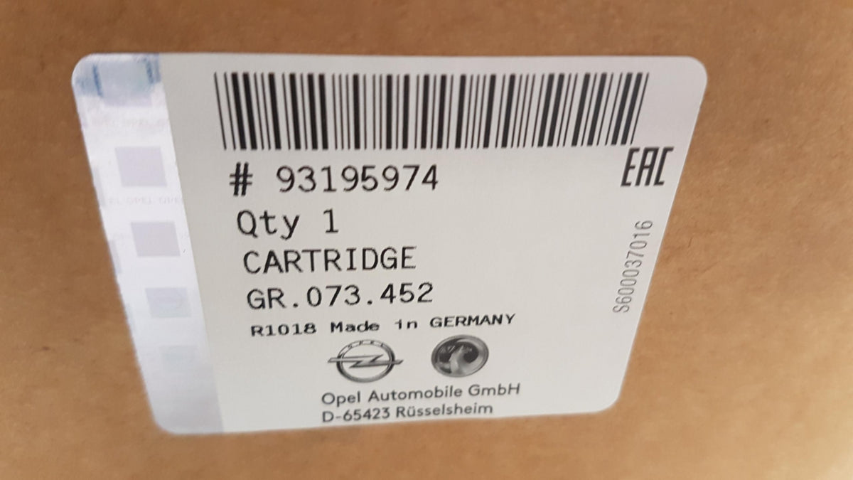 Original OE OPEL Stoßdämpfer 93195974
