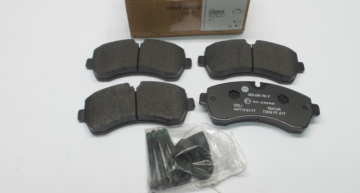 Original VW Crafter '06- front brake pads 2E0698151F 