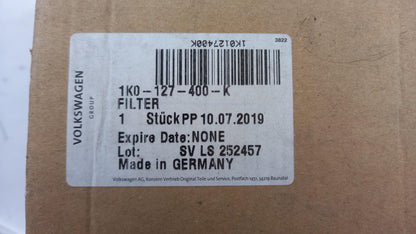 Original AUDI A3 VW Golf SEAT Altea Kraftstofffiltergehäuse + Filter 1K0127400K