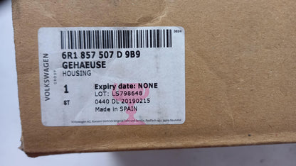 Original VW Polo 6R 10-14 Außenspiegelgehäuse satinschwarz links 6R1857507D9B9
