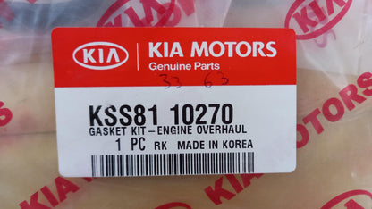 Original OE HYUNDAI/KIA Zylinderkopf Dichtungssatz KSS8110270