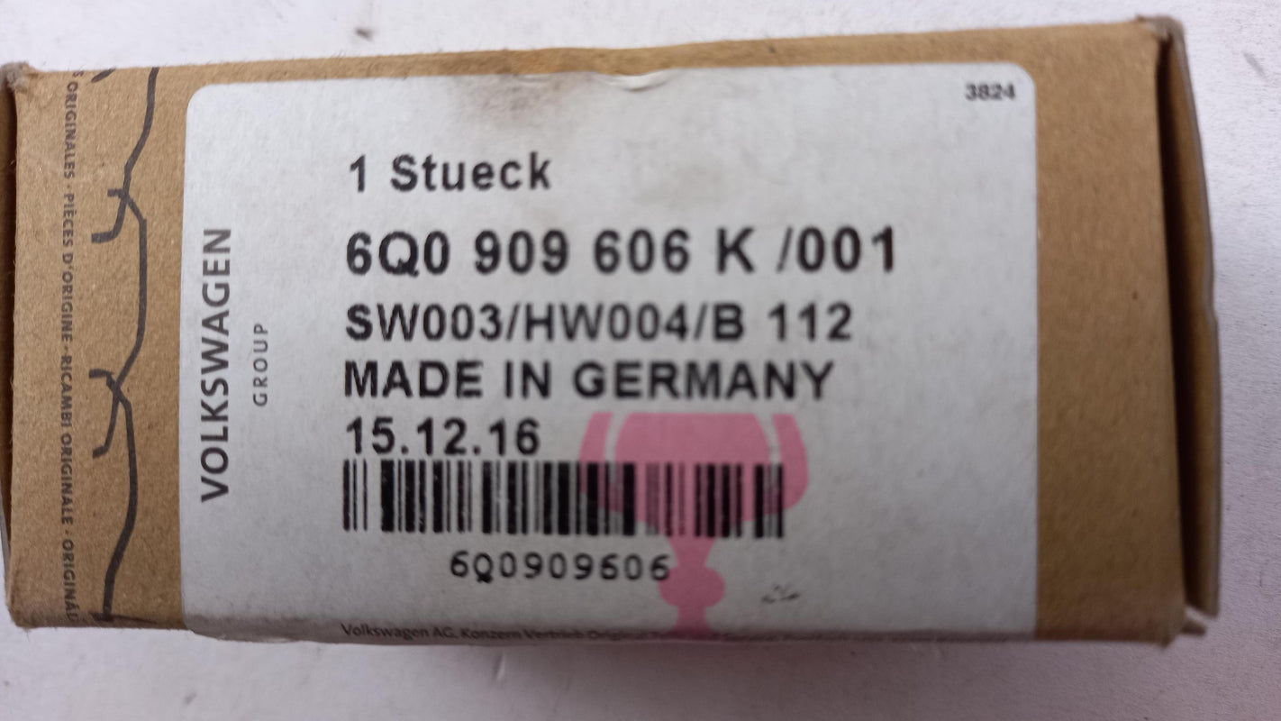 Original VW Golf Polo Passat T5 Querbeschleunigungsgeber vorne 6Q0909606K001
