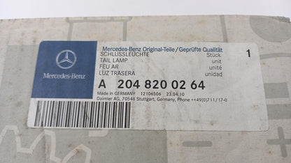 Original MERCEDES-BENZ C-Klasse W204 Rückleuchte Heckleuchte Rechts A2048200264
