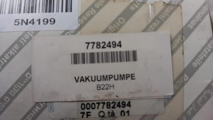 Original FIAT Ducato Fiorino Punto Tipo Bremsanlage Vakuumpumpe 7782494