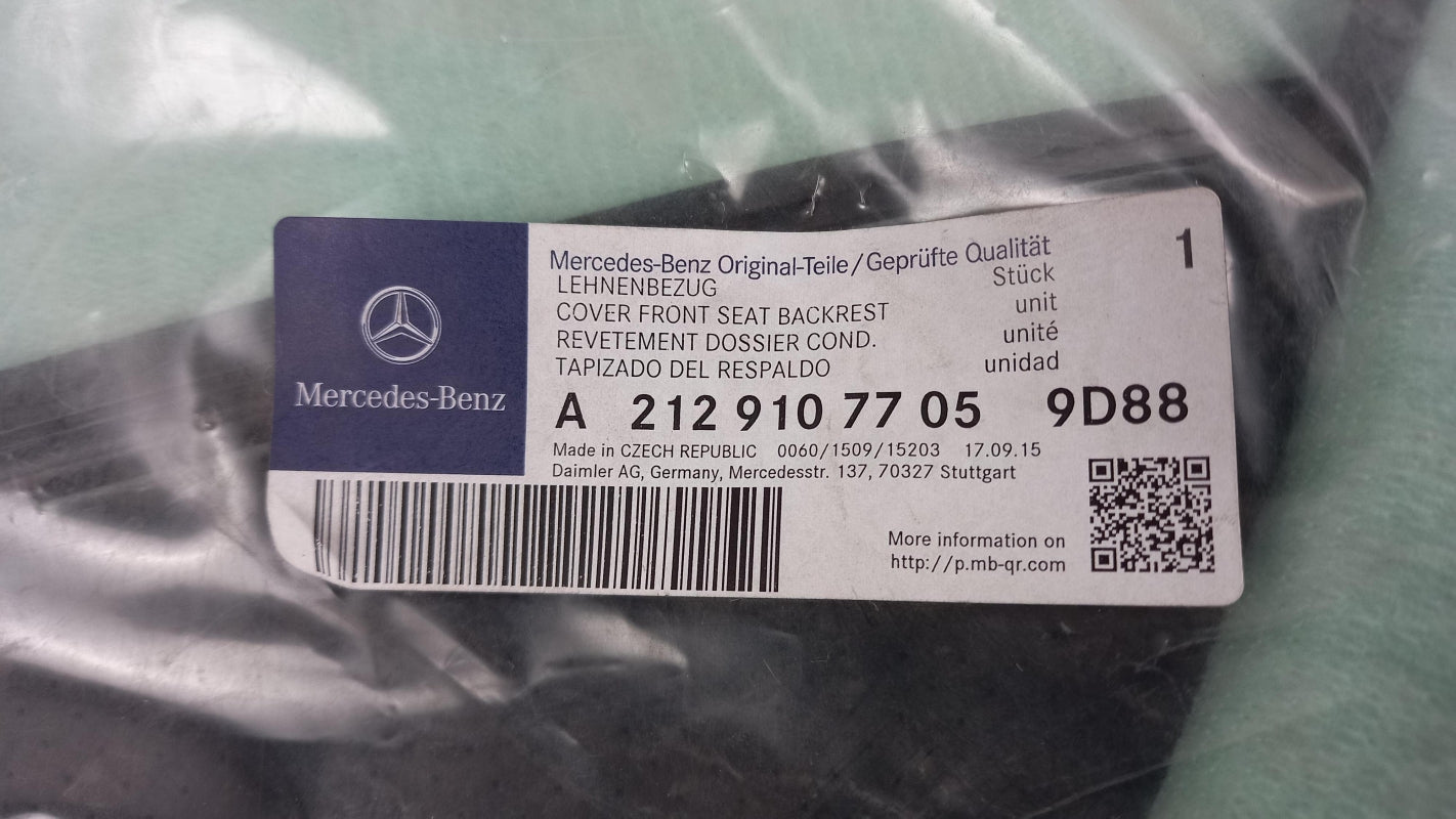 Original OE MERCEDES-BENZ Sitzbezug A21291077059D88