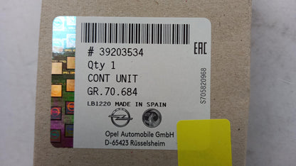 Original OE OPEL Steuergerät 39203534
