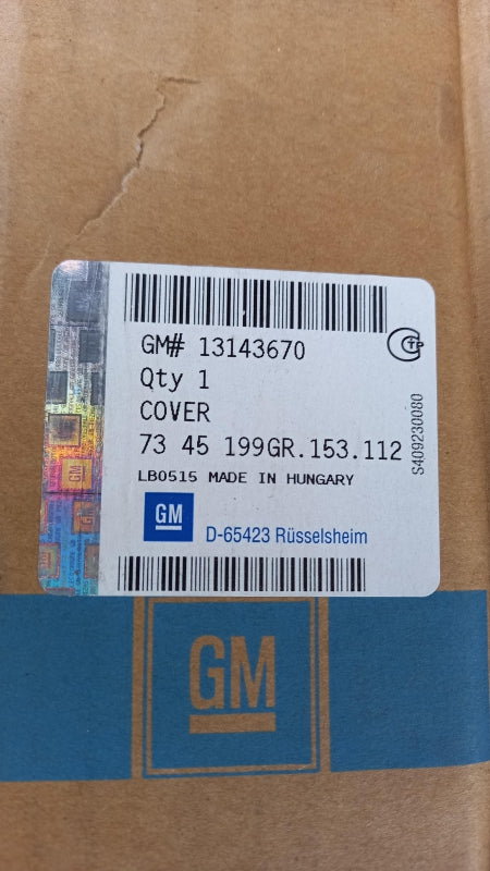 Original OE OPEL Kofferraumverkleidung 13143670