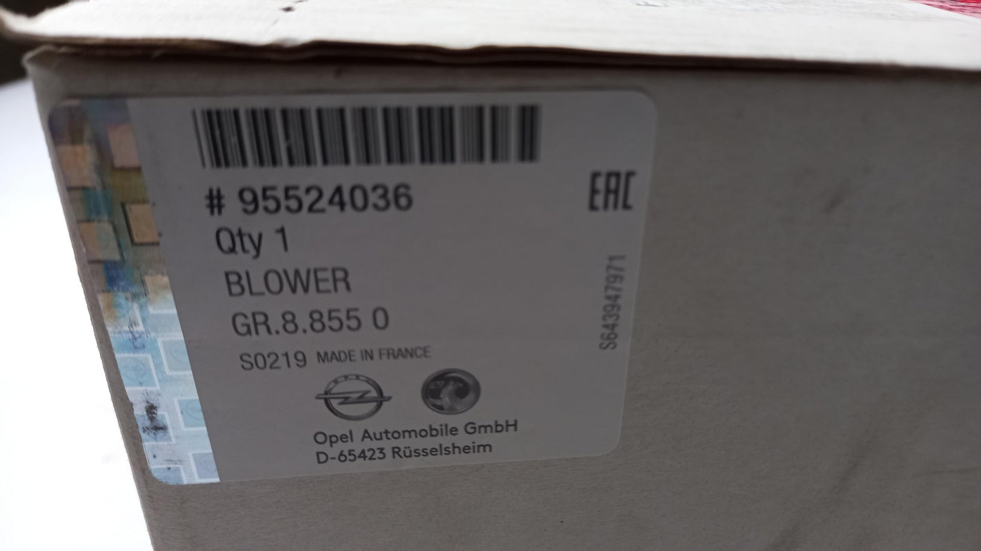 Original OE OPEL Innenraumgebläse 95524036
