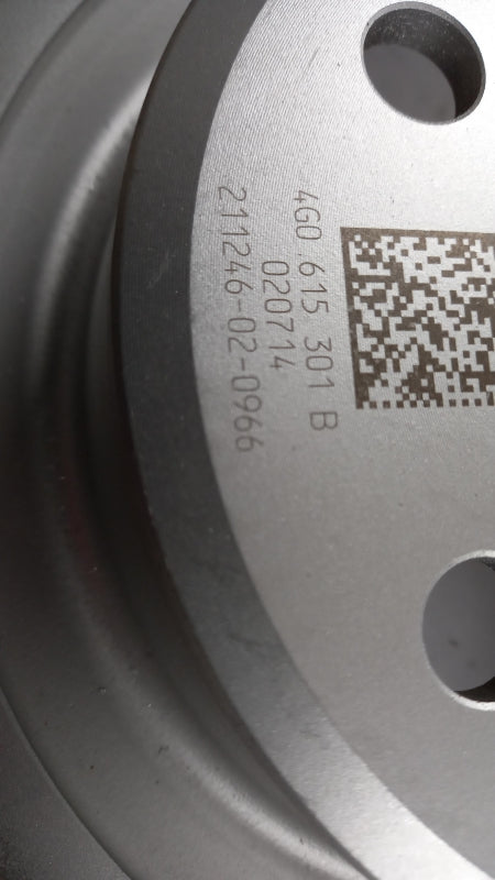 Original OE Volkswagen Bremsscheibe (1 Stück) 4G0615301B