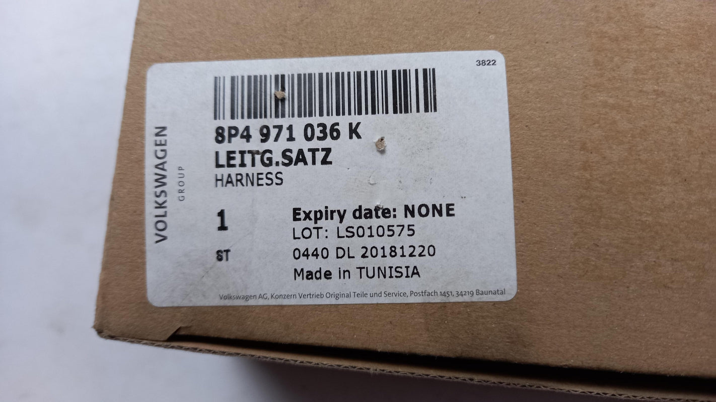 Original AUDI A3 S3 RS3 Tür Kabelbaum 8P4971036K