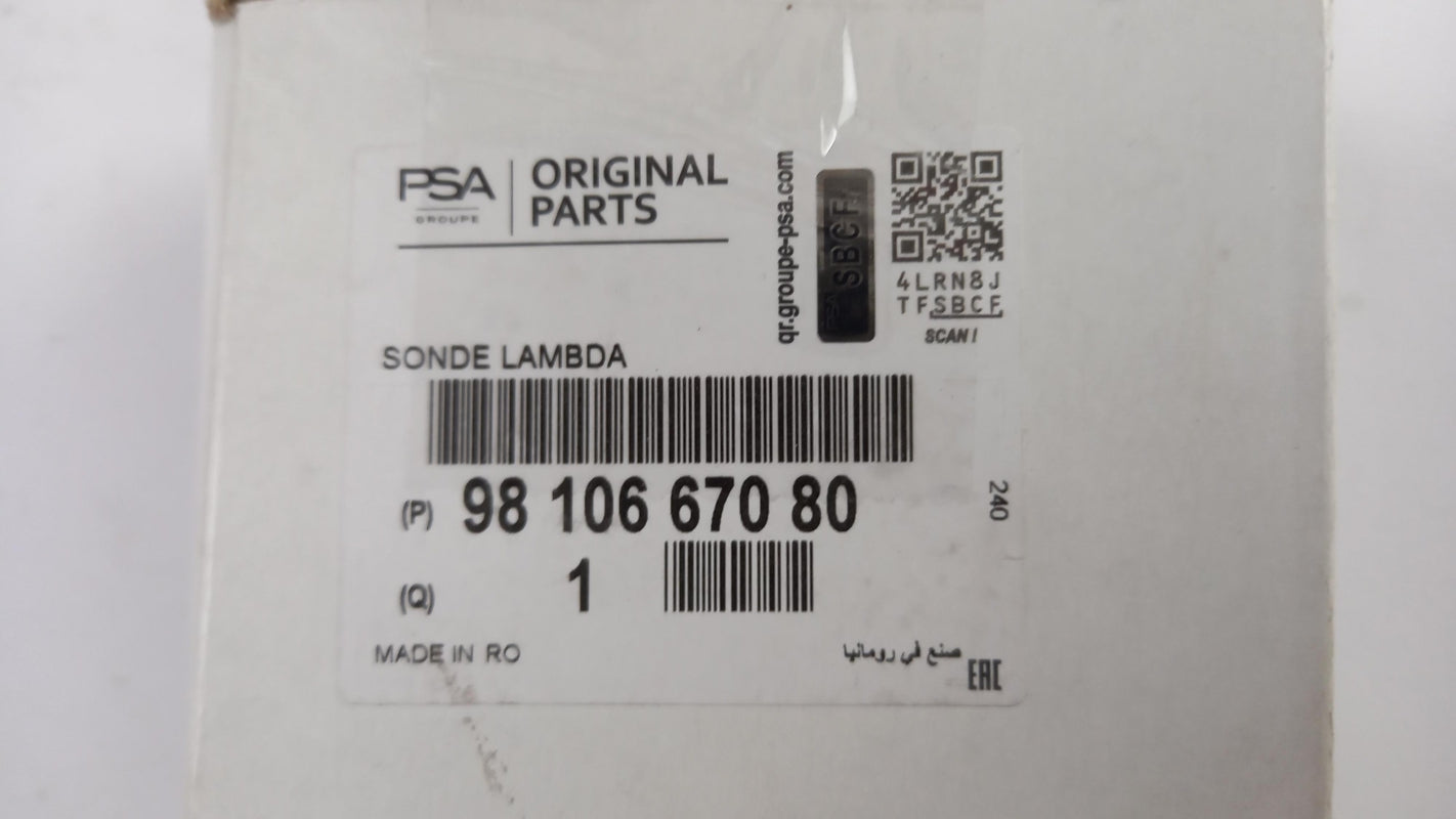 Original PEUGEOT 208 II 308 II III 3008 II Lambdasonde 1.2 PureTech 9810667080