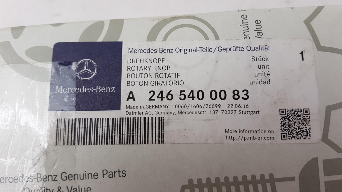 Original OE MERCEDES-BENZ Knopf A2465400083