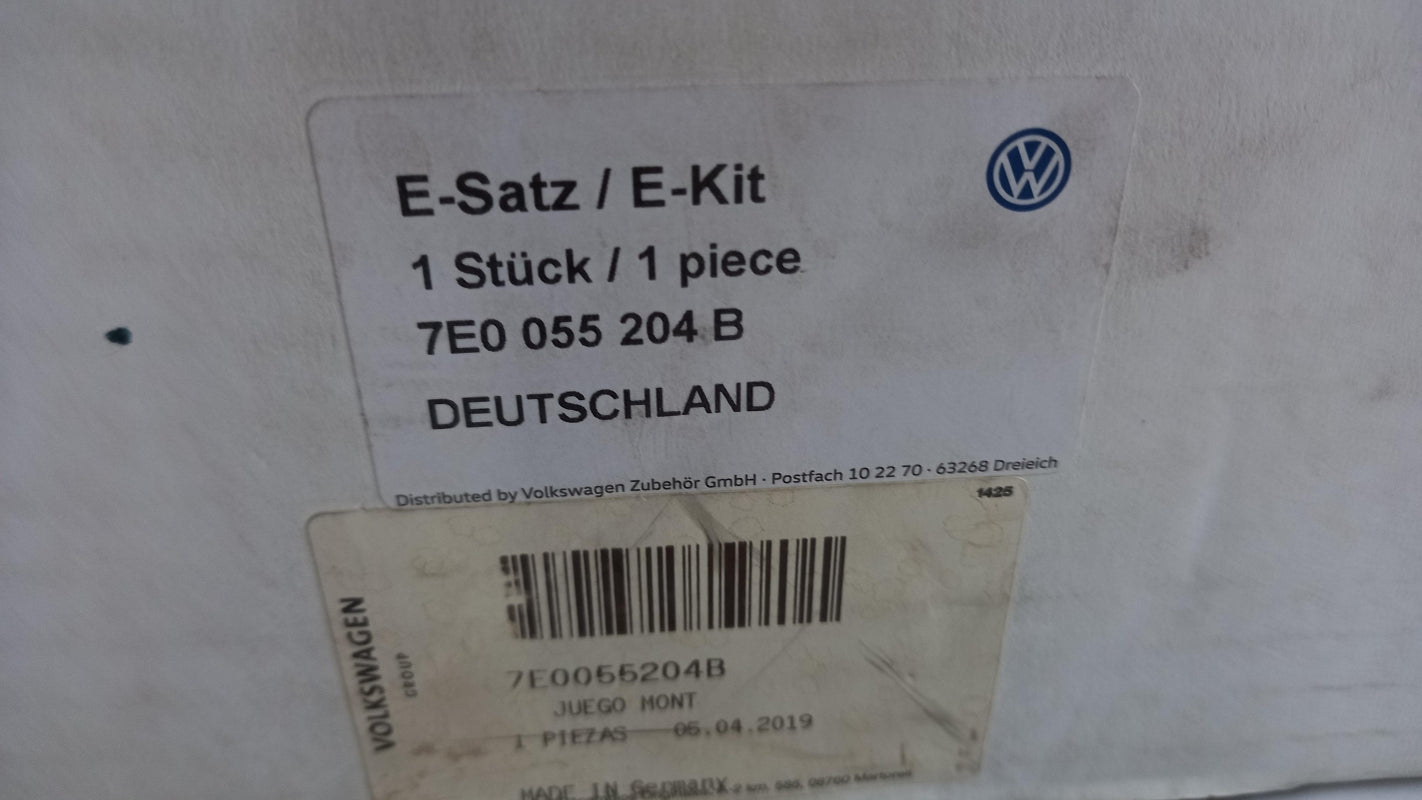 Original VOLKSWAGEN Transporter T6 Anhängerkupplung Elektrosatz 7E0055204B055