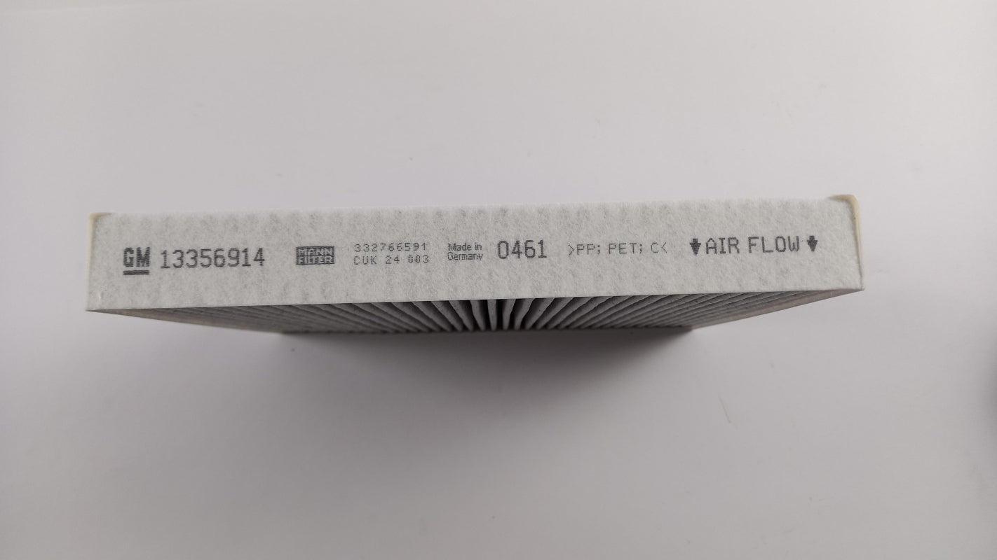 Original OPEL Astra-K Insignia-B Mokka Innenraumfilter Aktivkohlefilter 13356914