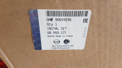 Original OPEL Vivaro-A Bremsensatz (2 Bremsscheiben + 4 Bremsbeläge) 95599295