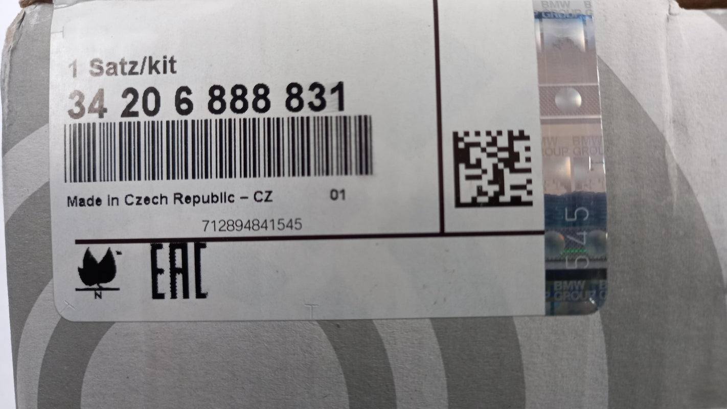 Original BMW 3er G20 G21 Z4 G29 Reparatursatz Bremsbeläge Asbestfrei 34206888831
