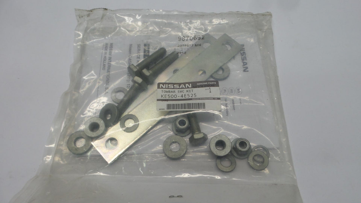 Original NISSAN Qashqai (J11) Anhängerkupplung Montagesatz KE5004E525