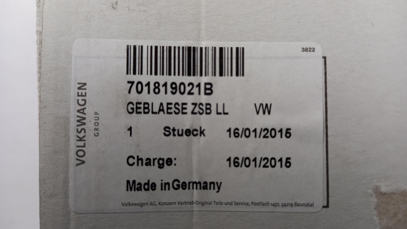 Original OE Volkswagen Innenraumgebläse 701819021B