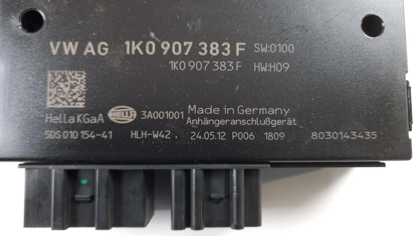 Original VW Caddy 2K 2011-2015 Anhängerkupplung Elektrosatz 13-polig 2K0055204C