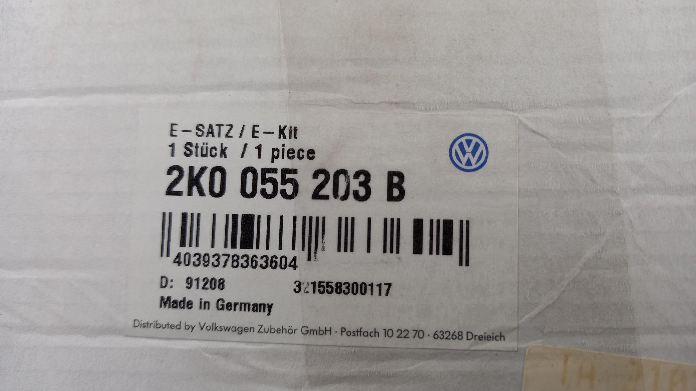 Original VW Caddy III 2K Elektrosatz E-Satz Anhängerkupplung 7-polig 2K0055203B