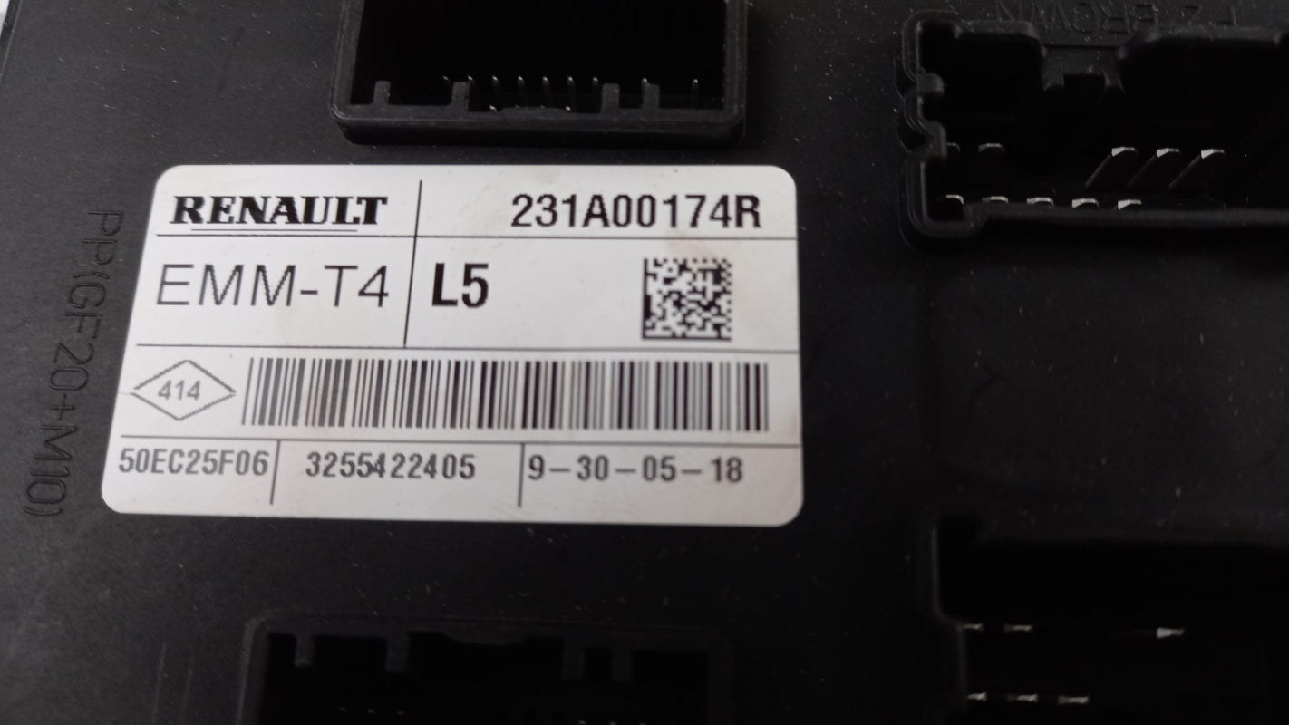 Original RENAULT Captur I Clio IV Steuergerät 231A00174R