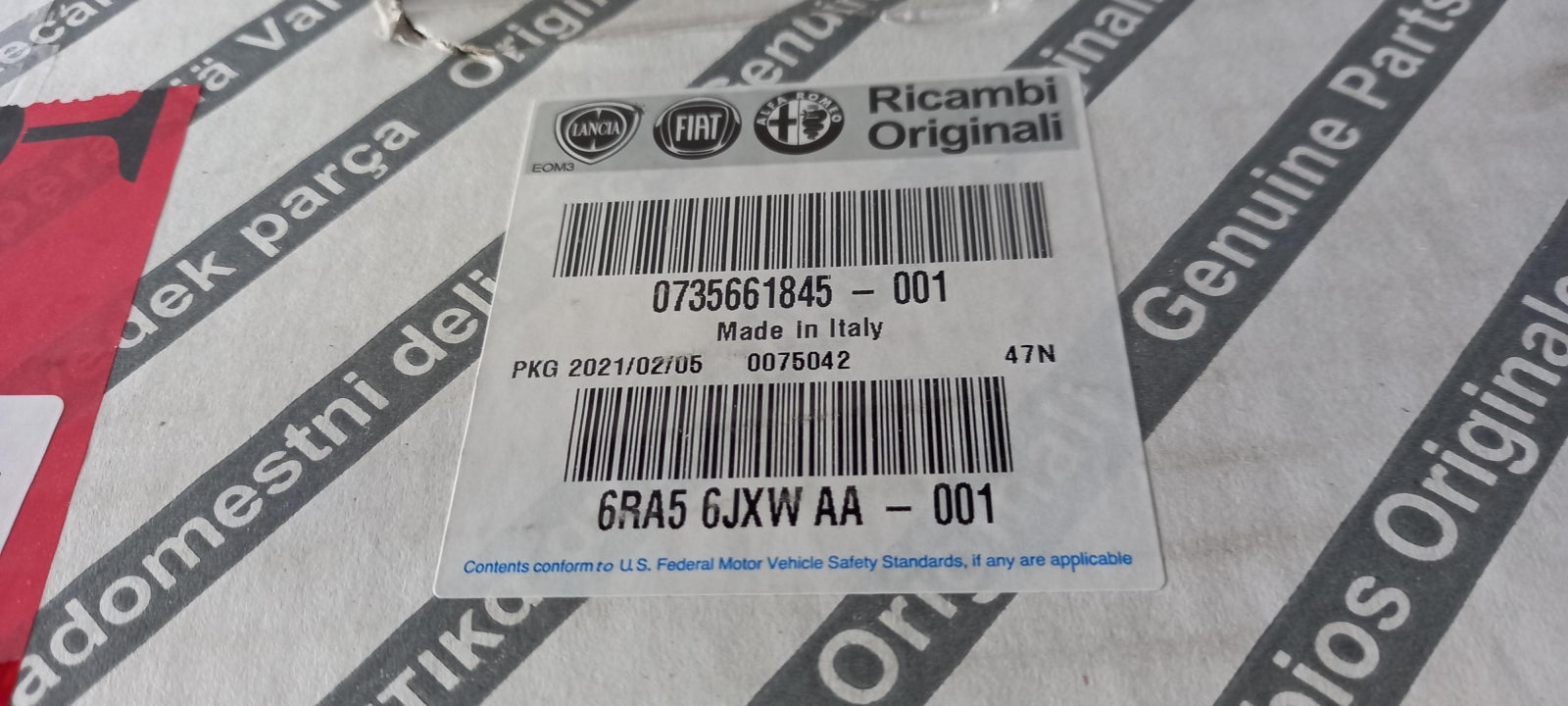 Original FIAT Ducato Außenspiegel elektrisch Vorne Rechts 735661845