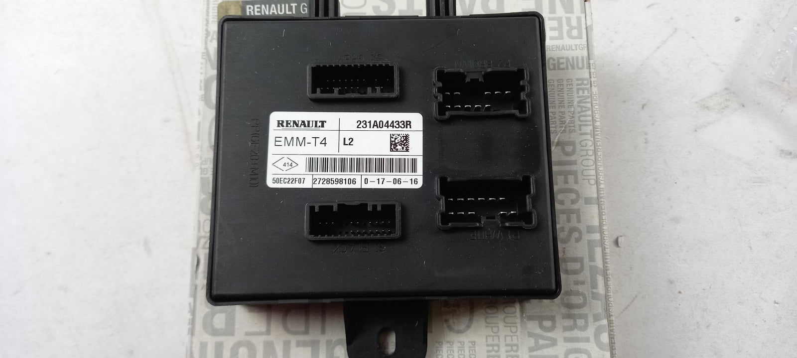 Original RENAULT Clio IV Captur Motormanagement Steuergerät 231A04433R